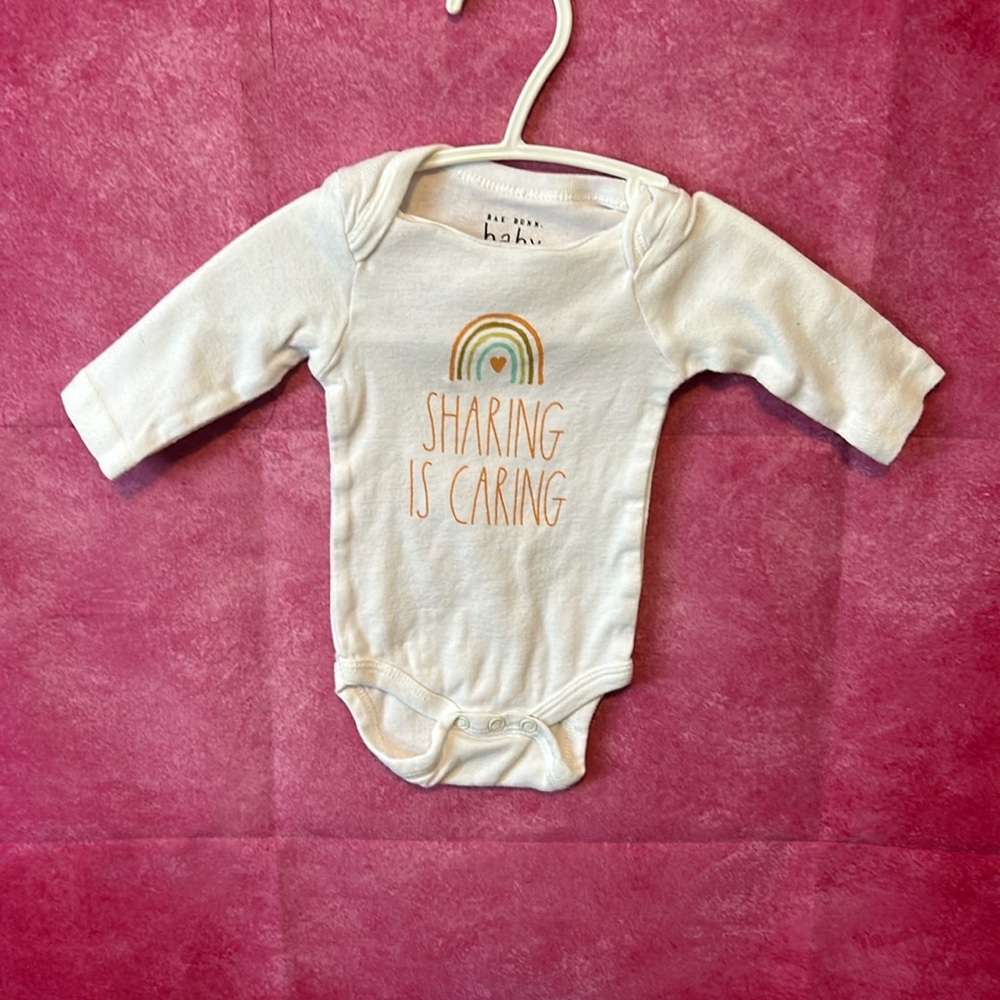 (3 for $15) 0-3 Month Baby Rae Dunn Onesie